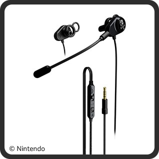 Nintendo Switch専用 デュアルダクトゲーミングイヤホン｜Joshin