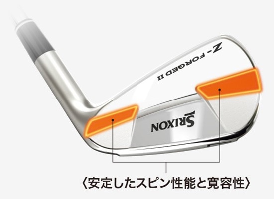 スリクソン Z-FORGED II アイアン 6本セット（#5～9、PW