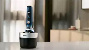 メンズシェーバー[電気シェーバー]【回転刃】【自動洗浄器付