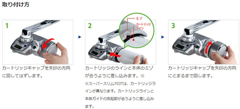 東レ トレビーノ 浄水器 スーパーシリーズカートリッジ