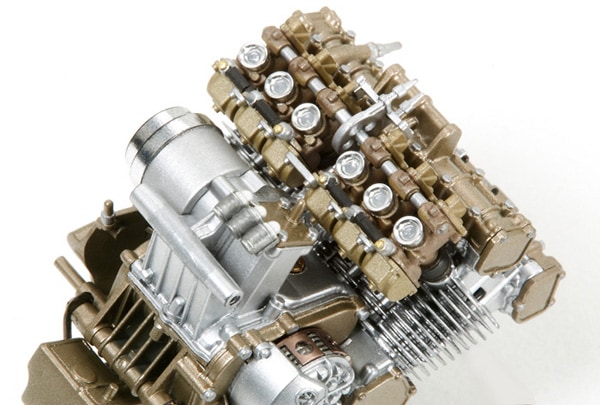 1/12オートバイシリーズ Honda RC166 フロントフォークセット