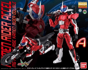 再生産】1/8 MG FIGURE-RISE 仮面ライダーアクセル | バンダイ