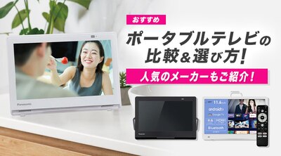 �y�������߁z�|�[�^�u���e���r�̔�r���I�ѕ�!�l�C�̃��[�J�[�����Љ�