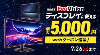 FeuVision �f�B�X�v���C �N�[�|��
