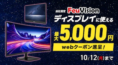 FeuVision �f�B�X�v���C�N�[�|��