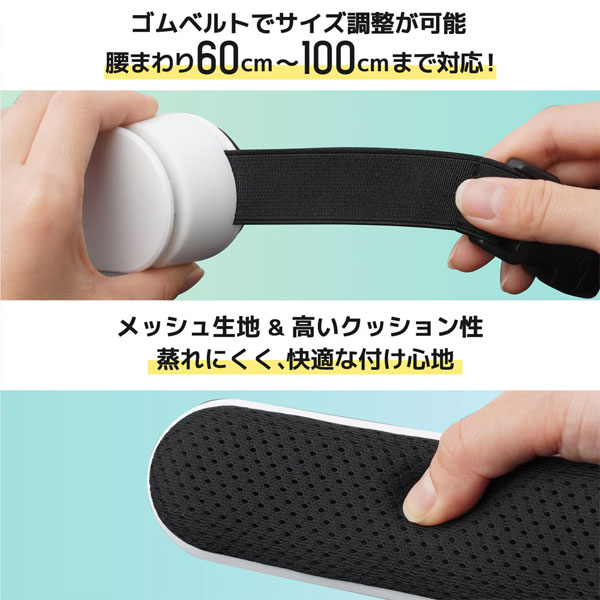 腰ベルトファン ダブル【パッケージ不良】 | サンコーレアモノ