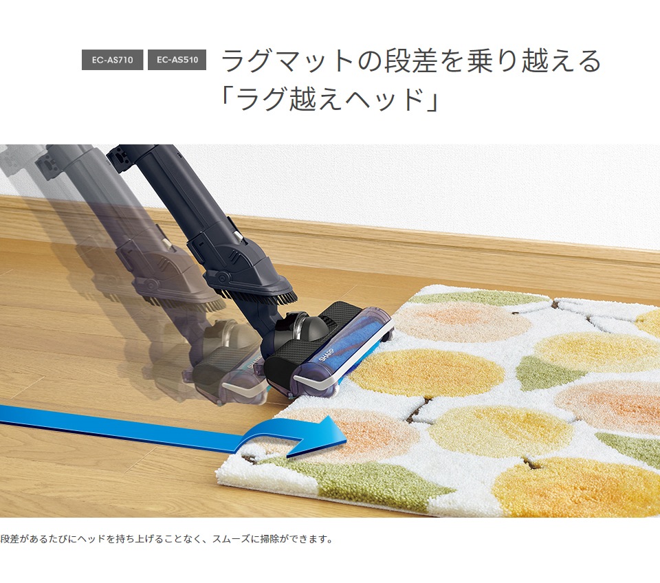 ラグ越えヘッド