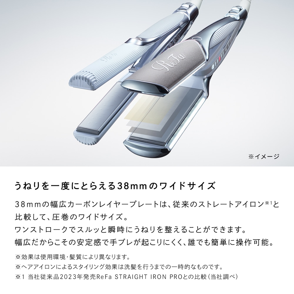 【明日までお値下げ】Refa ストレートアイロン　ホワイト ストレートアイロン(ホワイト) | MTG | RE-CA-02A | Joshin web