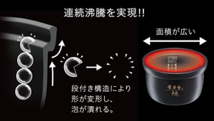 IHジャー炊飯器(5.5合炊き) 炭漆黒 | 三菱 | NJ-BW10F-B IHジャー炊飯器(5.5合炊き) 炭漆黒 | 三菱 | NJ-BW10F-B
