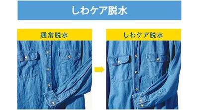 衣類のしわや型崩れを抑える