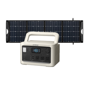 ❤ポータブル電源＆50Wソーラーパネルのセット❣50/60Hz両用＆正弦波 