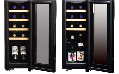 専用ひでさん★デバイスタイルワインセラー WE-18W デバイスタイル deviceSTYLE WE-18W ペルチェ冷却方式ワイン