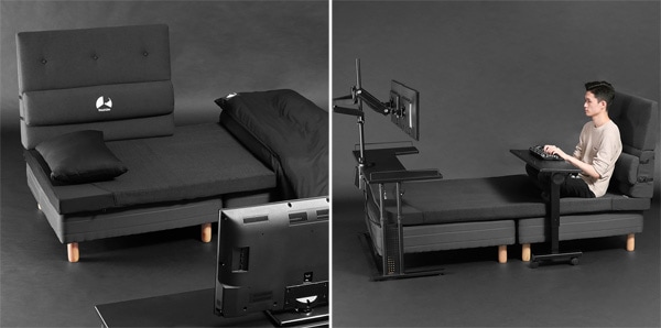 Bauhutte(バウヒュッテ) () ソファウォール BHW-950S-BK ソファウォール BHW-950S | Bauhütte®