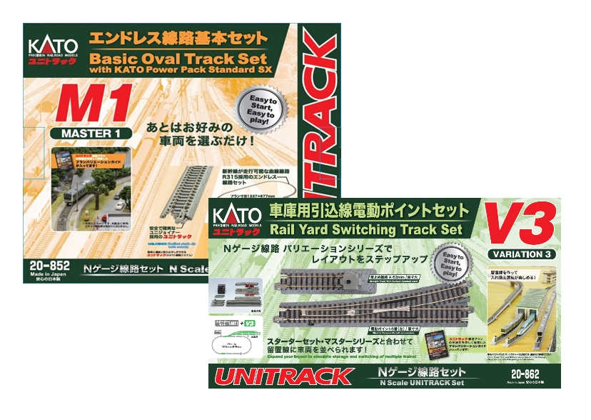 N) 20-852 ユニトラック エンドレス線路基本セット マスター1(M1