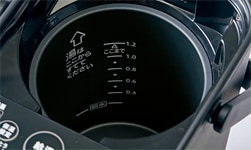 内容器水量目盛