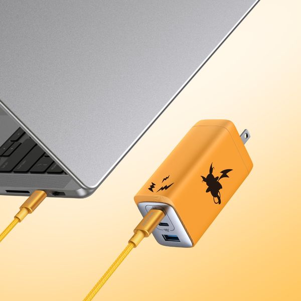 【箱無し】AnkerライチュウモデルUSB急速充電器　120W USB急速充電器 120W USB A 1ポート/Type C 2ポート（ライチュウ