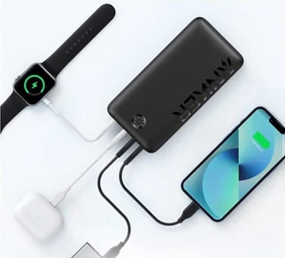 モバイルバッテリー USB-C×2ポート/USB-A×2ポート 40000mAh