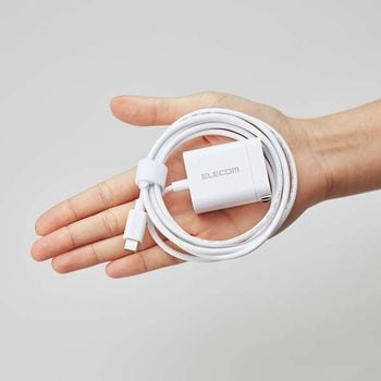 【超お得⭐︎直ぐに使えるAIRセット】レジ本体　決済端末　レジロール　各種充電器 USB PD 20W AC充電器 Type-Cケーブル一体型 1.5m 折りたたみ