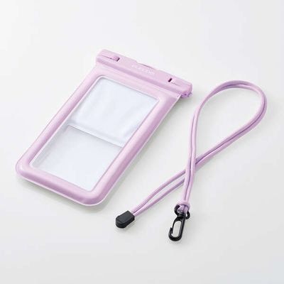 防水スマホケース 防水ポーチ IPX8 水没防止設計 顔認証対応