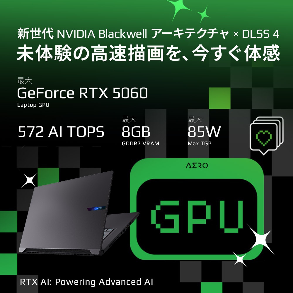 ゲーミングノートパソコン [ Copilot＋ PC / RTX 5070 Ti / 16型