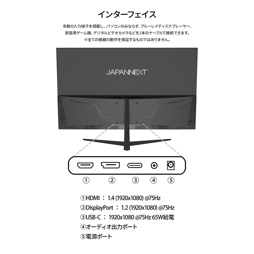 液晶ディスプレイ(31.5型/VA/FullHD 1920×1080/75Hz/8ms/HDMI1.4