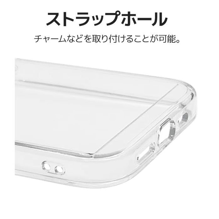 iPhone 16用 KAZARITAI ハイブリッドケース TPU×PC トレカ