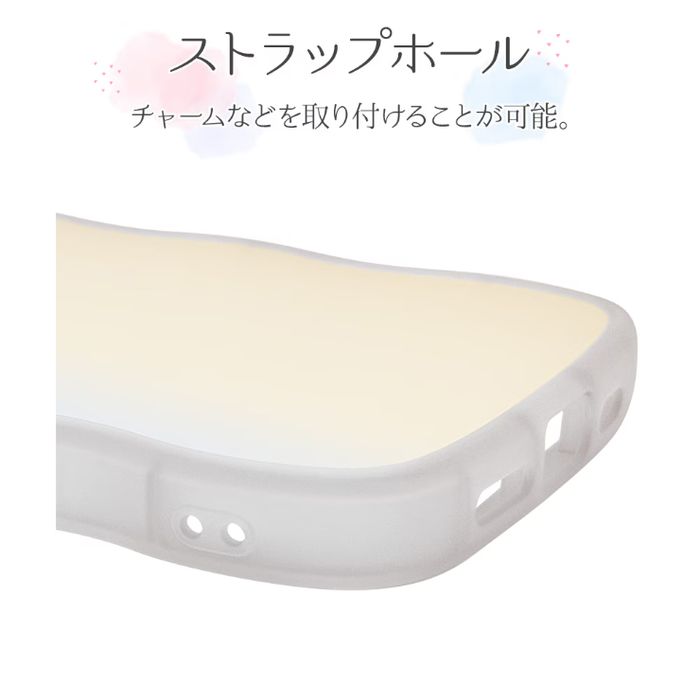iPhone16用 MY.DECOR ハイブリッドケース - WAVE -（ホログラム