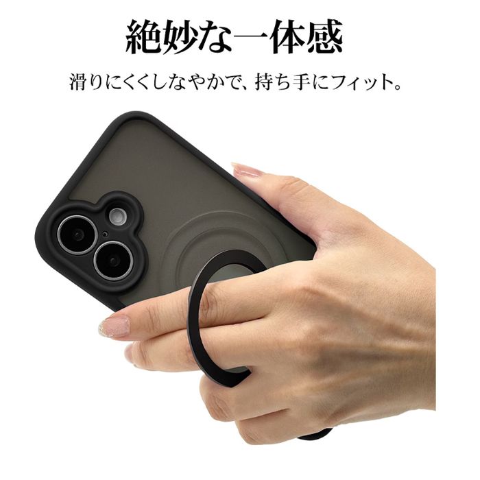Apple - たか iPhone 16用 ZEROSAFE SHAFT カメラ周囲保護 MagSafe対応 360
