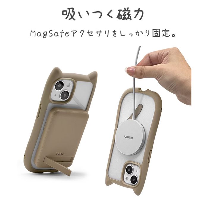 ゆーりーちゃん♡プラダiPhoneケース13♡ポケットタイプ ベージュ ゆーりーちゃん様専用♡プラダiPhoneケース13♡ポケットタイプ