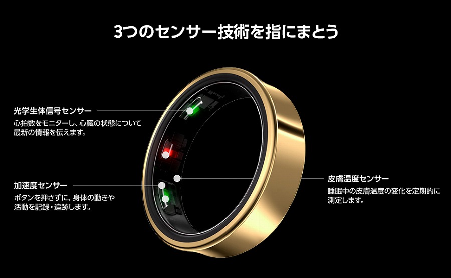 Galaxy Ring Size 13/Titanium Gold | サムスン | SM