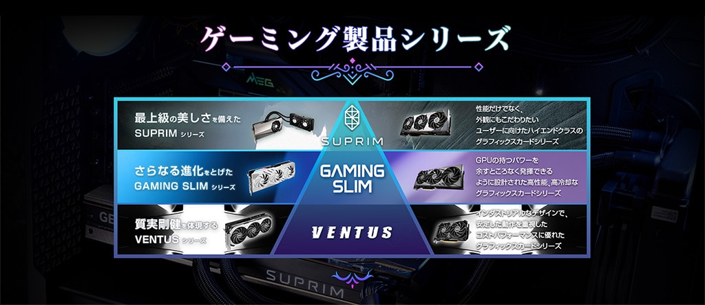 ゲーミング製品シリーズ