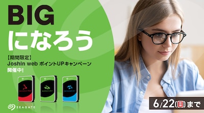 Seagate ポイントアップ