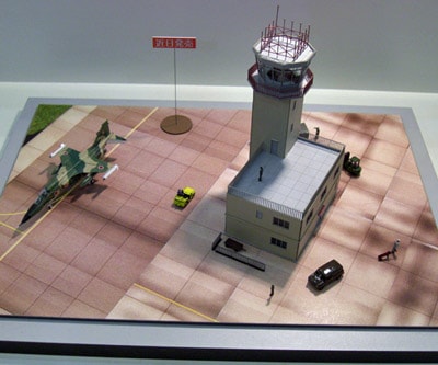 技mix 1/144 管制塔 完成品 電飾、エプロン付き 1/144 技MIX 航空基地管制塔【AC920】 | トミーテック | TT