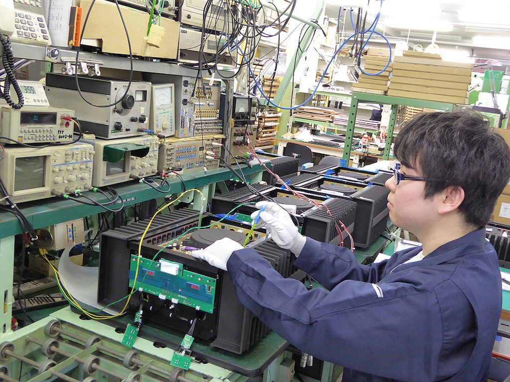 配線・動作検査