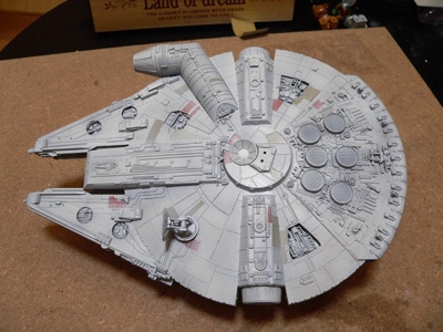 プラモデル製作入門 第19回 ミレニアム・ファルコン 第3回 プラモデル製作入門 第19回 ミレニアム・ファルコン 第3回