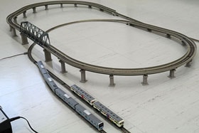 鉄道模型教室 はじめてのNゲージ（2） 待避線と、立体交差に