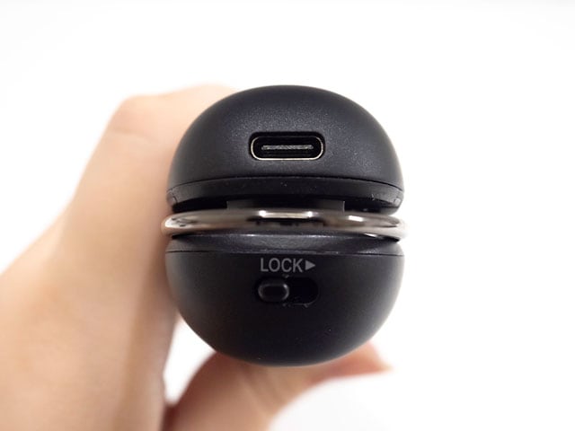 USB Type-C�P�[�u���Ή������b�N�@�\�t��