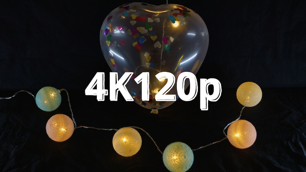 【動画】4K120pで撮影しスローモーションに編集