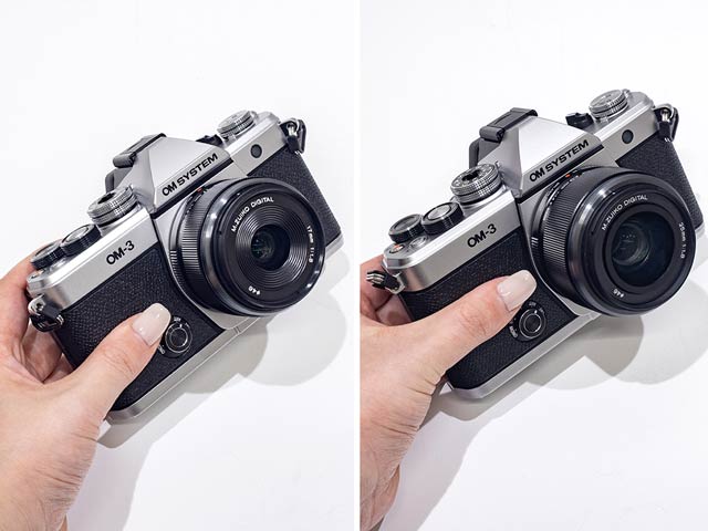 装着するとフィルムカメラ感が増します！