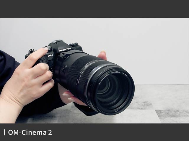 動画の切り抜き/OM-Cinema2