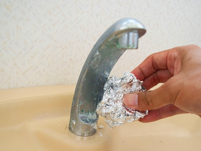【洗浄中】トイレの吐水口