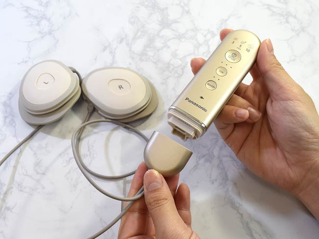 パナソニックのイオン美顔器「EH-ST99」と「EH-SM50」で本格的な