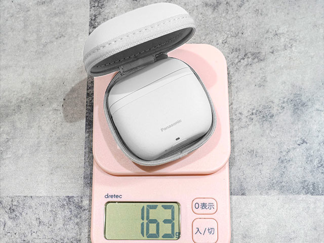 収納ケースを含めても十分軽い！