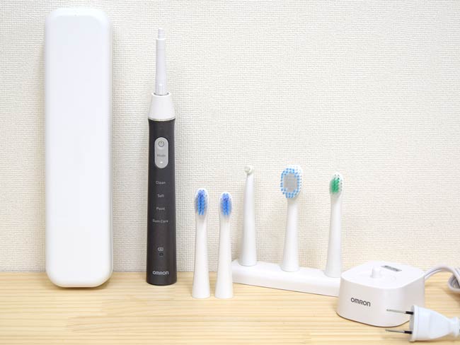 オムロン 電動歯ブラシは歯周ポケットケアに最適「HT-B324」｜試用レポート