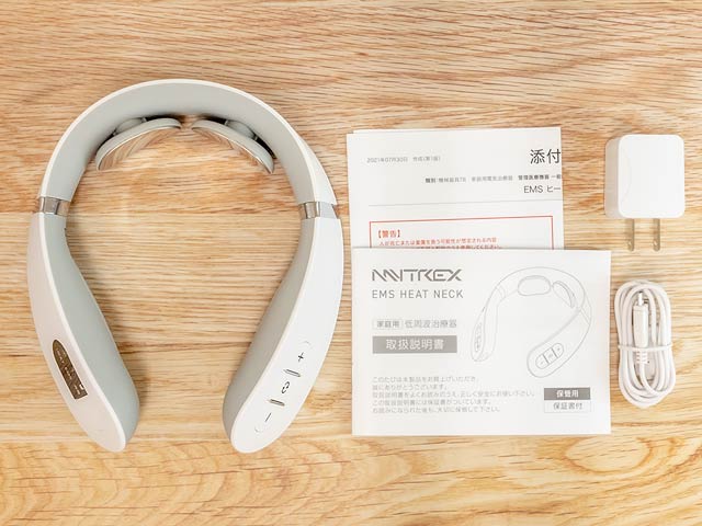 自宅で叶える、プロのコリ治療。医療機器認証済！MYTREX EMS