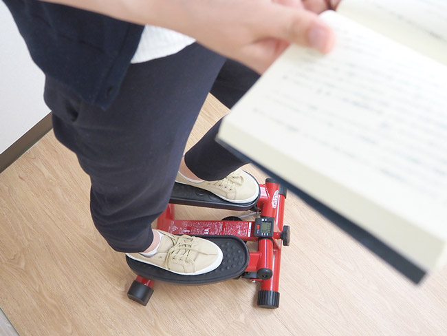 本を読みながらでもOK