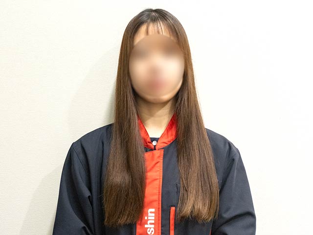 まとまりの良いサラツヤ髪になりました