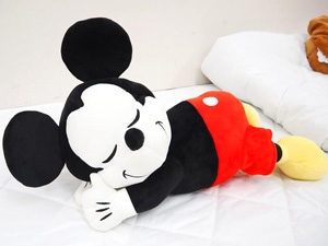 モリシタ Disney 添い寝枕 ミッキー 20×55cm 4620176