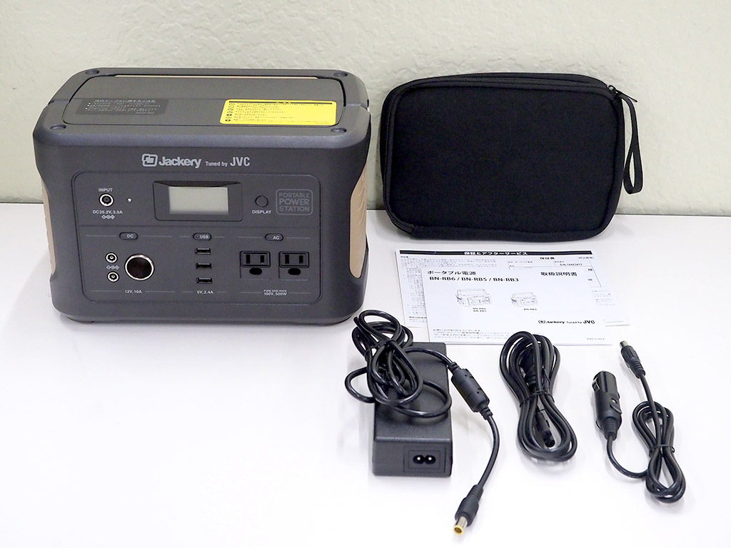 JVC ポータブル電源をレビュー！緊急時やアウトドアに最適な一台