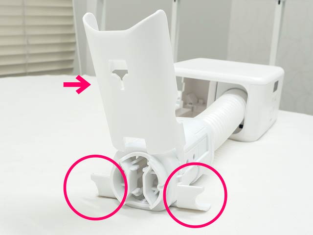 使う時はフラップを立てる